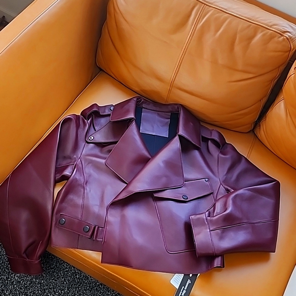 leather jacket